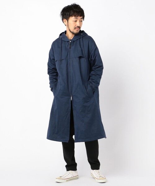 TAION(タイオン)の「【TAION/タイオン】DETACHABLE HOOD COAT #TAION-CR05 SET(モッズコート・メンズ・ブラック/ベージュ/ネイビー・M/L/XL)」の14枚目の写真