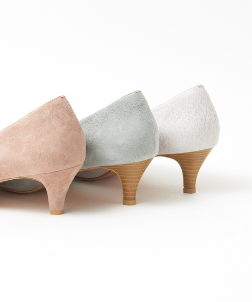 PICHE ABAHOUSE(ピシェ アバハウス)の「【最高パンプス/5cmヒール】美脚×快適 パンプス(パンプス・レディース・グリーン/ライトグレー/ベージュ・35/38/34/40/39/36/37)」の16枚目の写真