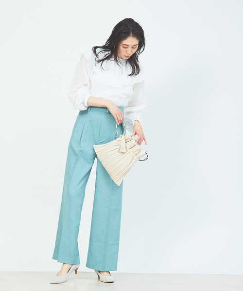 PICHE ABAHOUSE(ピシェ アバハウス)の「【最高パンプス/5cmヒール】美脚×快適 パンプス(パンプス・レディース・グリーン/ライトグレー/ベージュ・35/38/34/40/39/36/37)」の10枚目の写真