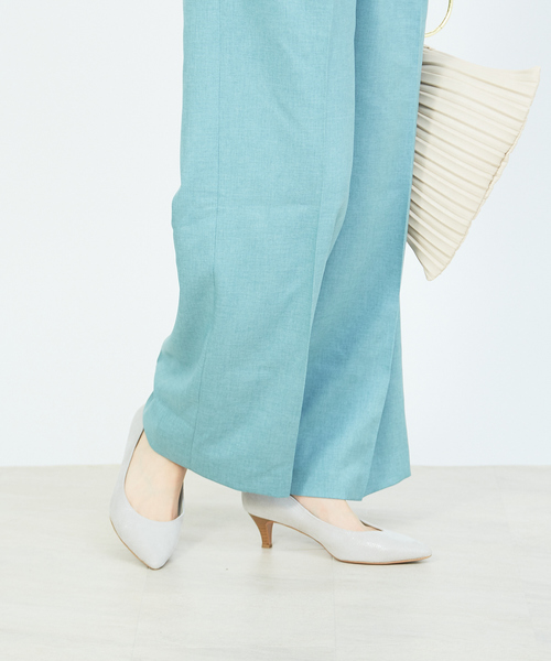 PICHE ABAHOUSE(ピシェ アバハウス)の「【最高パンプス/5cmヒール】美脚×快適 パンプス(パンプス・レディース・グリーン/ライトグレー/ベージュ・35/38/34/40/39/36/37)」の5枚目の写真