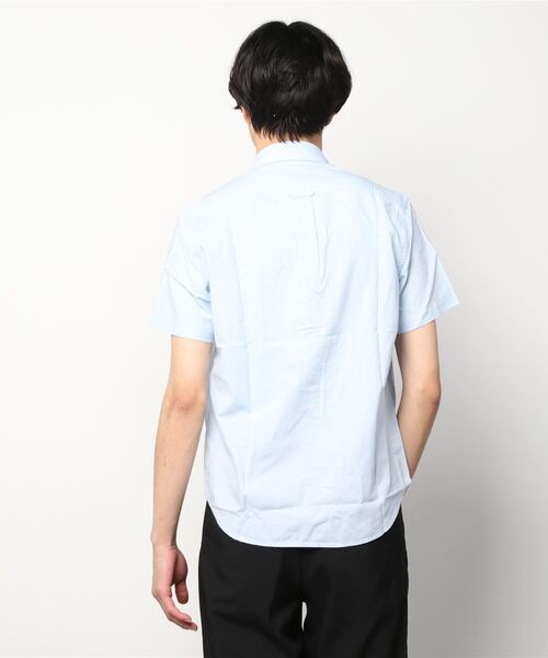 Timberland（ティンバーランド）の「メンズ 半袖 ゲイル リバー オックスフォード シャツ（シャツ/ブラウス・メンズ・ブルー/ダークブルー/ホワイト・MEDIUM/LARGE/X-LARGE/SMALL/X-SMALL/XX-LARGE）」の5枚目の写真