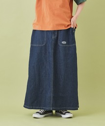 CUBE SUGAR | 綿麻 テンセルデニム イージー ベーカースカート(デニムスカート)