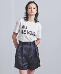 m's braque | 別注＜m's braque（エムズ ブラック）＞AU REVOIR Tシャツ(Tシャツ/カットソー)