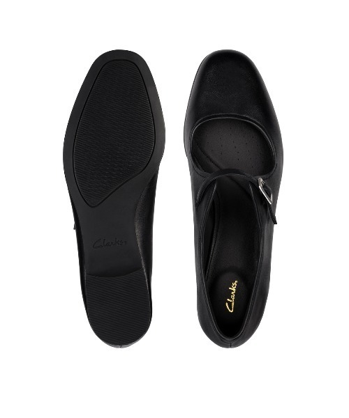 美品 Clarks クラークス バレエシューズ フラットパンプス 37.5 黒 Clarks クラークス レディース バレエシューズ フレックルアイス