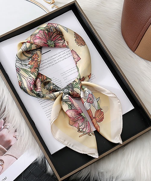 セール】正方形大判スカーフ（バンダナ/スカーフ）｜Pittok（ピットク