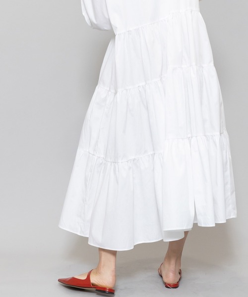 mili an deni（ミリアンデニ）の「タキシードシャツワンピース（シャツワンピース・レディース・ホワイト/ブラック/ネイビー/アッシュグレー/チェリーピンク/スミクロ/ダークネイビー/ダークグレー/キャメル・M/L/LL）」の13枚目の写真