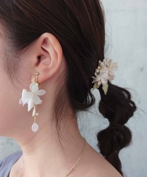 m.soeur | アジサイとクララのイヤリング＊(イヤリング)