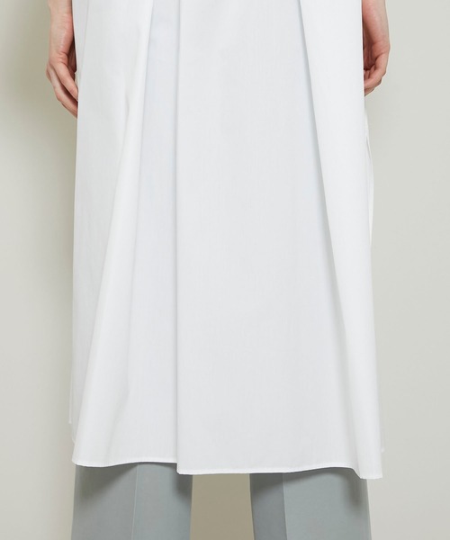 RITO（リト）の「コットンブロードシャツドレス 0771RTS717A（ワンピース・レディース・ホワイト/グレー・36）」の8枚目の写真