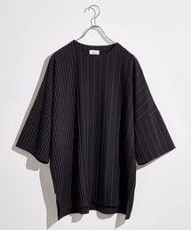 JUNRED | ルーズ ストライププルオーバー(Tシャツ/カットソー)
