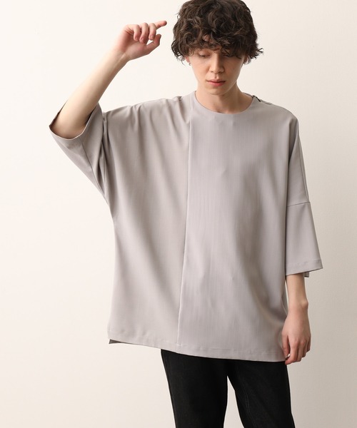 JUNRED（ジュンレッド）の「ストライププルオーバー（Tシャツ/カットソー・メンズ・ブラック/グレー・M/L）」の5枚目の写真