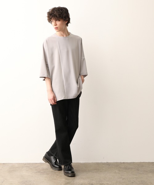 JUNRED（ジュンレッド）の「ストライププルオーバー（Tシャツ/カットソー・メンズ・ブラック/グレー・M/L）」の17枚目の写真