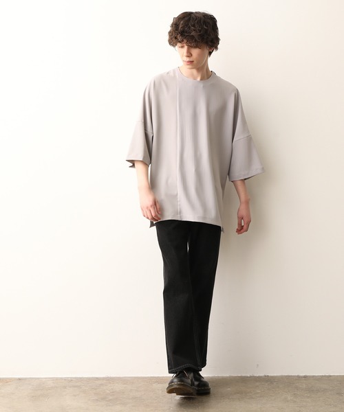 JUNRED（ジュンレッド）の「ストライププルオーバー（Tシャツ/カットソー・メンズ・ブラック/グレー・M/L）」の13枚目の写真