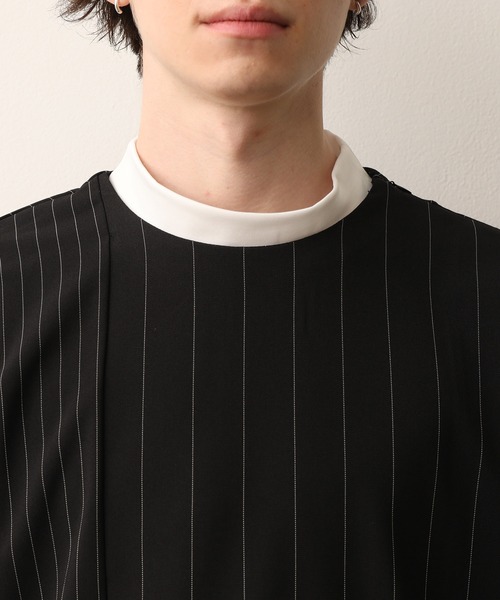 JUNRED（ジュンレッド）の「ストライププルオーバー（Tシャツ/カットソー・メンズ・ブラック/グレー・M/L）」の18枚目の写真