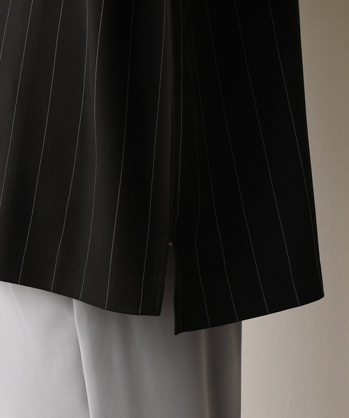 JUNRED（ジュンレッド）の「ストライププルオーバー（Tシャツ/カットソー・メンズ・ブラック/グレー・M/L）」の4枚目の写真