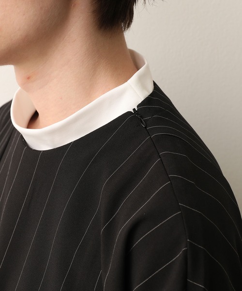 JUNRED（ジュンレッド）の「ストライププルオーバー（Tシャツ/カットソー・メンズ・ブラック/グレー・M/L）」の12枚目の写真