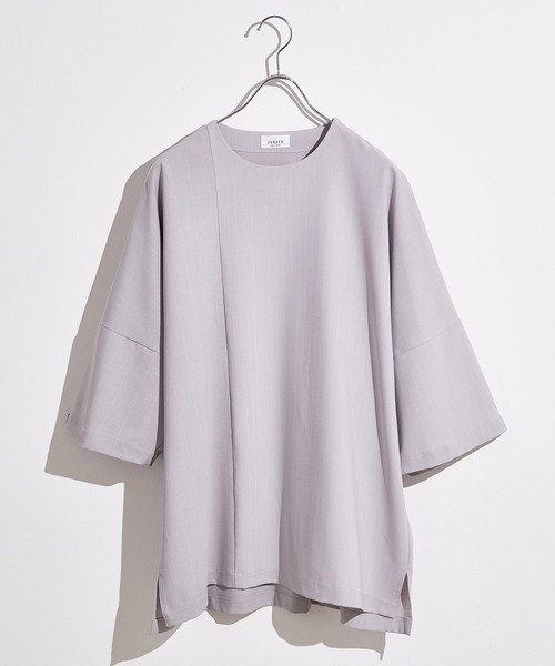 JUNRED（ジュンレッド）の「ストライププルオーバー（Tシャツ/カットソー・メンズ・ブラック/グレー・M/L）」の19枚目の写真