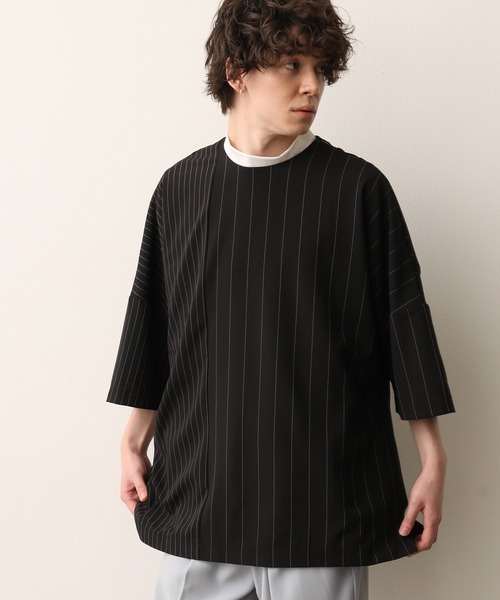 JUNRED（ジュンレッド）の「ストライププルオーバー（Tシャツ/カットソー・メンズ・ブラック/グレー・M/L）」の20枚目の写真