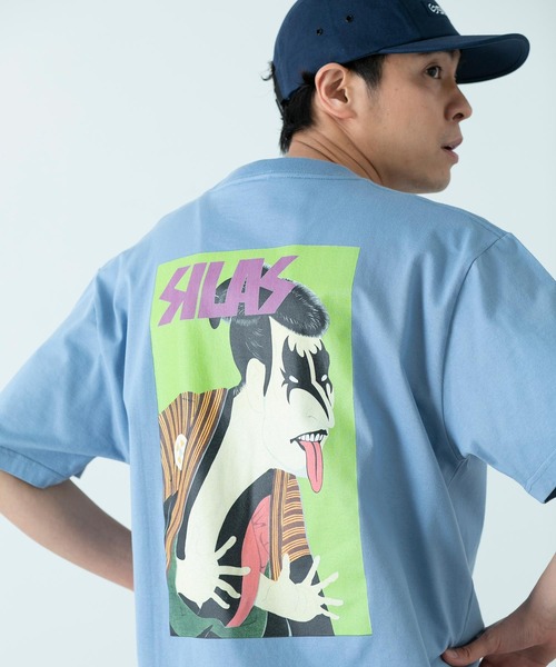 SILAS（サイラス）の「ROCK UKIYO-E PRINT S/S TEE（Tシャツ