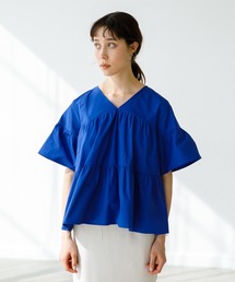 koe | ティアード半袖ブラウス＊(シャツ/ブラウス)
