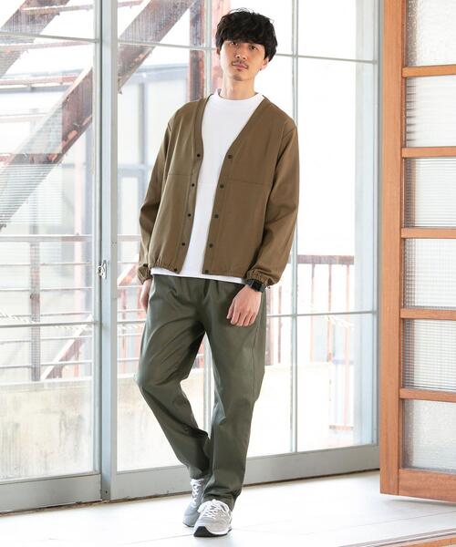 coen(コーエン)の「2WAYストレッチVネックカーディガン(カーディガン/ボレロ・メンズ・オリーブ/ダークグレー/ネイビー・X-LARGE/SMALL/MEDIUM/LARGE)」の10枚目の写真