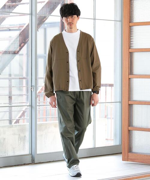 coen(コーエン)の「2WAYストレッチVネックカーディガン(カーディガン/ボレロ・メンズ・オリーブ/ダークグレー/ネイビー・X-LARGE/SMALL/MEDIUM/LARGE)」の11枚目の写真