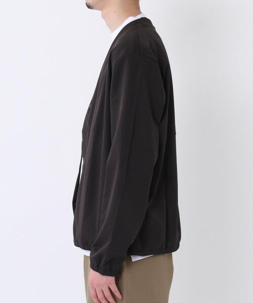 coen(コーエン)の「2WAYストレッチVネックカーディガン(カーディガン/ボレロ・メンズ・オリーブ/ダークグレー/ネイビー・X-LARGE/SMALL/MEDIUM/LARGE)」の18枚目の写真