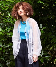 MAISON SPECIAL | ソフトチュールシャツ【MAISON SPECIAL/メゾンスペシャル】(シャツ/ブラウス)