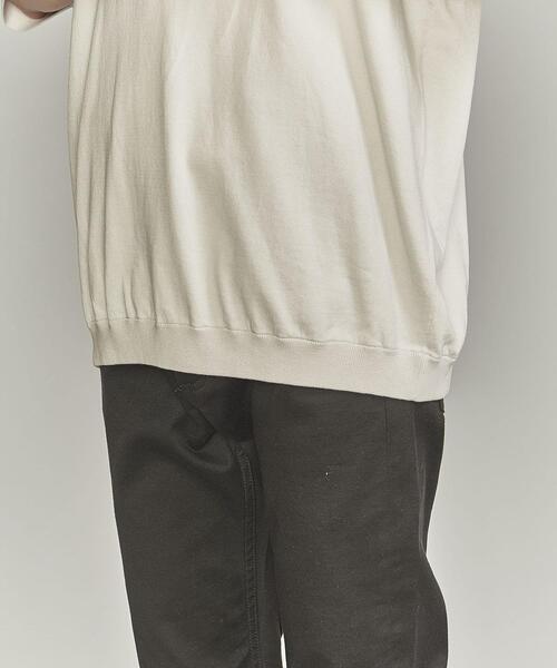 BEAUTY&YOUTH UNITED ARROWS（ビューティーアンドユースユナイテッドアローズ）の「BY GIZA コットン リラックスシルエット ニット ポロシャツ（ポロシャツ・メンズ・ネイビー/ナチュラル/ケリー・SMALL/MEDIUM/LARGE/X-LARGE）」の6枚目の写真