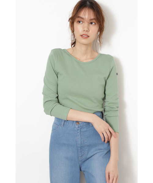 JILL STUART（ジルスチュアート）の「LE MINOR バッククロスTシャツ（Tシャツ/カットソー・レディース・ブラウン/パープル/グリーン・FREE）」の22枚目の写真