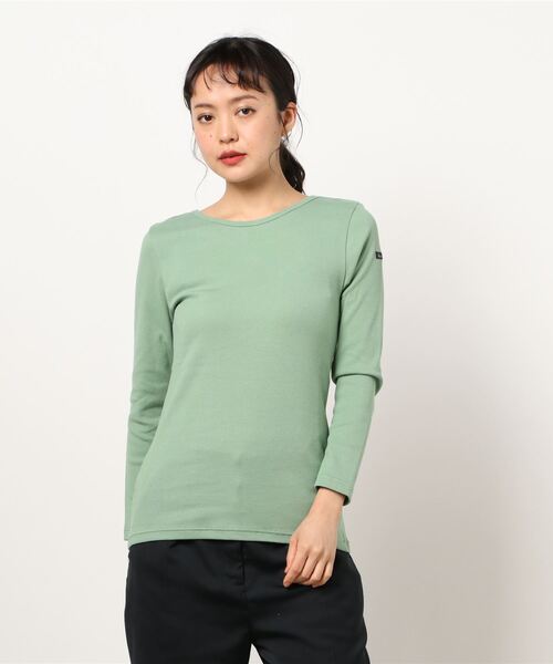 JILL STUART（ジルスチュアート）の「LE MINOR バッククロスTシャツ（Tシャツ/カットソー・レディース・ブラウン/パープル/グリーン・FREE）」の6枚目の写真