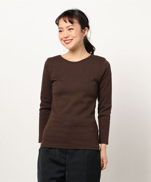 JILL STUART（ジルスチュアート）の「LE MINOR バッククロスTシャツ（Tシャツ/カットソー・レディース・ブラウン/パープル/グリーン・FREE）」の10枚目の写真