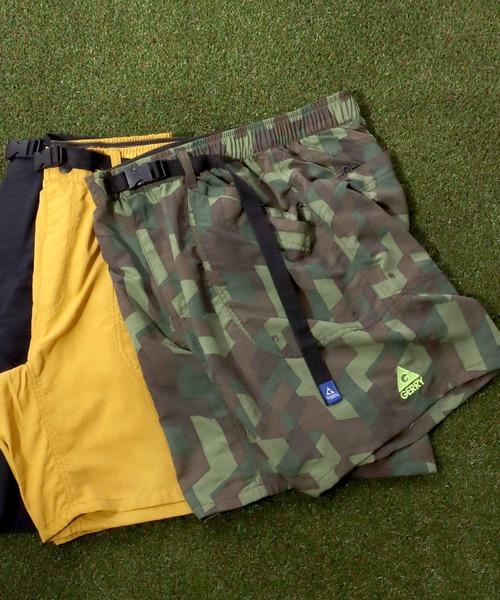 GERRY（ジェリー）の「GERRY（ジェリー）接触冷感・紫外線カット・水陸両用ベイカーポケット ナイロンハーフパンツ/ガーデニングポケットショーツ メンズ（その他パンツ・メンズ・チャコールグレー/ブラック/ベージュ/グリーン/エメラルド/マスタード/ネイビー/パープル/ブラック系その他/ブルー/サックスブルー/オリーブ/インディゴブルー/ブラウン系その他/オレンジ/レオパード/グリーン系その他/グレイッシュブルー/モスグリーン/サーモンピンク/グレイッシュベージュ/グレー系その他/セージグリーン/ライム/イエロー系その他/グレー/グレー系カモフラージュ/カモフラージュ/グリーン系その他3/グリーン系その他2/ピンク/ブラウン・L/LL/M）」の17枚目の写真