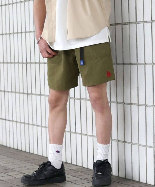 GERRY（ジェリー）の「GERRY（ジェリー）接触冷感・紫外線カット・水陸両用ベイカーポケット ナイロンハーフパンツ/ガーデニングポケットショーツ メンズ（その他パンツ・メンズ・チャコールグレー/ブラック/ベージュ/グリーン/エメラルド/マスタード/ネイビー/パープル/ブラック系その他/ブルー/サックスブルー/オリーブ/インディゴブルー/ブラウン系その他/オレンジ/レオパード/グリーン系その他/グレイッシュブルー/モスグリーン/サーモンピンク/グレイッシュベージュ/グレー系その他/セージグリーン/ライム/イエロー系その他/グレー/グレー系カモフラージュ/カモフラージュ/グリーン系その他3/グリーン系その他2/ピンク/ブラウン・L/LL/M）」の15枚目の写真