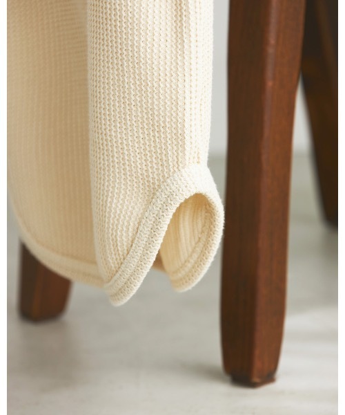 TODAYFUL（トゥデイフル）の「ラッセルニットタンクトップ（タンクトップ・レディース・チョコ/キナリ・FREE）」の8枚目の写真