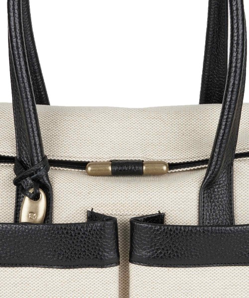 TOFF&LOADSTONE（トフアンドロードストーン）の「タイド キャンバス（トートバッグ・メンズ・ブラック/ブラック系その他・FREE）」の9枚目の写真