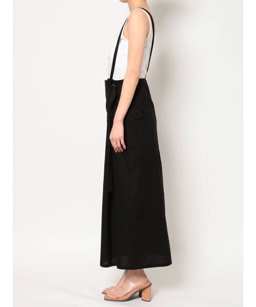 EVRIS(エヴリス)の「ワンショルサスペンダースカート(スカート・レディース・カーキ/ブラック・FREE)」の14枚目の写真