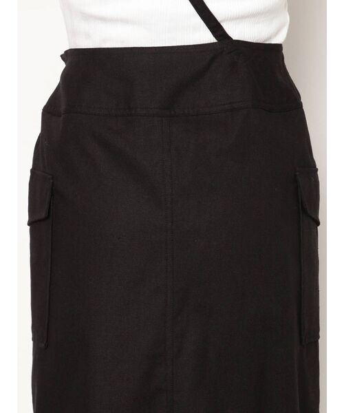 EVRIS(エヴリス)の「ワンショルサスペンダースカート(スカート・レディース・カーキ/ブラック・FREE)」の18枚目の写真