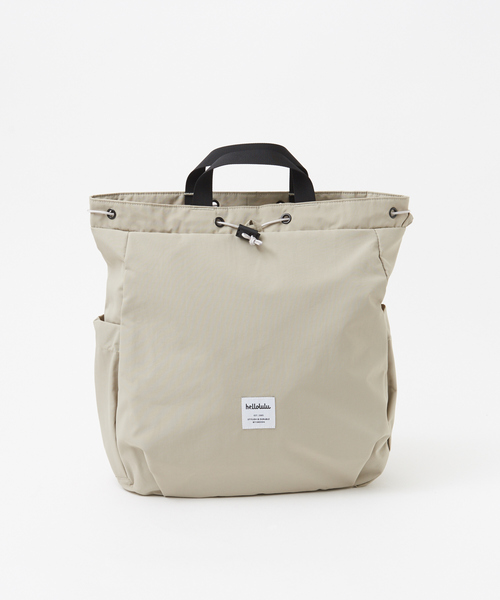 hellolulu（ハロルル）の「★HELLOLULU/Totepack（バックパック/リュック・レディース・グレー/ブラック・フリー）」の2枚目の写真