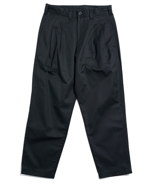 is-ness（イズネス）の「WIDE CHINO PANTS（チノパンツ・メンズ・ブラック/カーキ/ベージュ・M/L）」の2枚目の写真