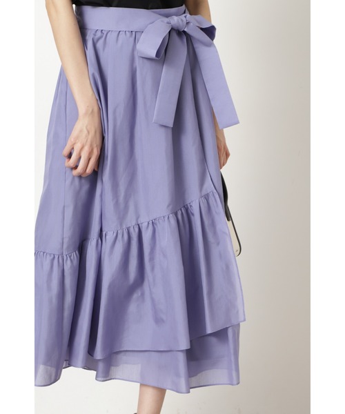 JILL STUART(ジルスチュアート)の「◆ステラロングスカート(スカート・レディース・イエロー/ピンク/パープル・2/0)」の7枚目の写真