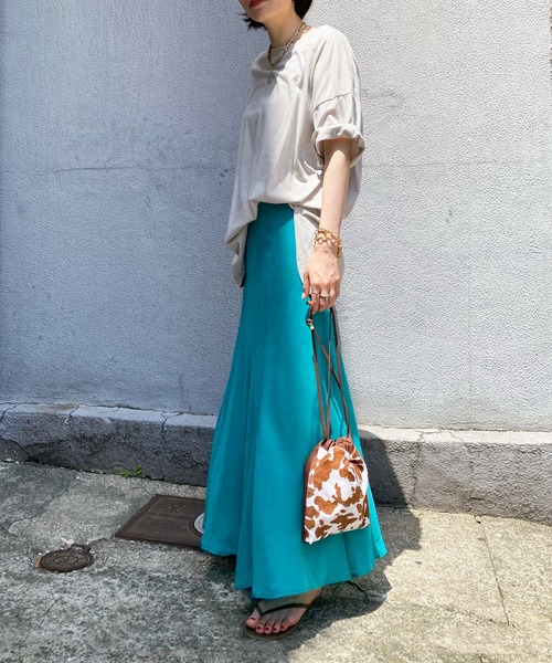 DouDou(ドゥドゥ)の「スクエアドロストショルダー(ショルダーバッグ・レディース・ブラウン/ピンク・FREE)」の3枚目の写真