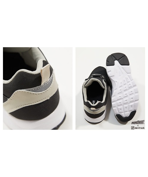 DIAL DRIVE（ダイヤルドライブ）の「ダイヤルドライブ×devirock スニーカー（スニーカー・キッズ・ベージュ/ブラック・16.0cm/21.0cm/22.0cm/19.0cm/20.0cm/17.0cm/23.0cm/18.0cm）」の16枚目の写真