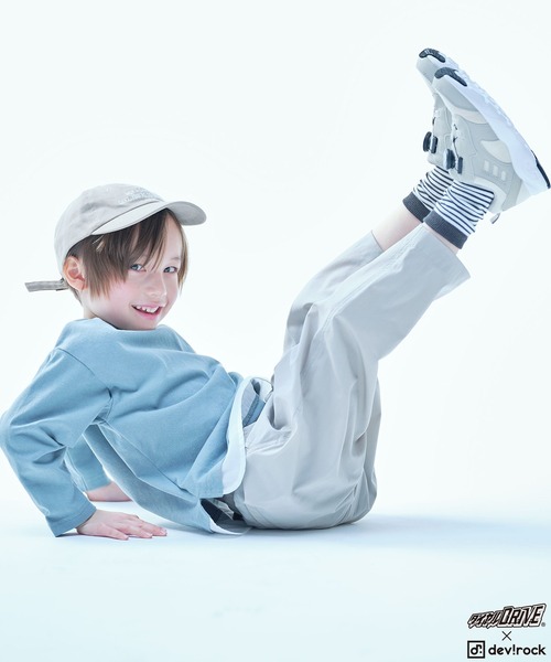 DIAL DRIVE（ダイヤルドライブ）の「ダイヤルドライブ×devirock スニーカー（スニーカー・キッズ・ベージュ/ブラック・16.0cm/21.0cm/22.0cm/19.0cm/20.0cm/17.0cm/23.0cm/18.0cm）」の18枚目の写真