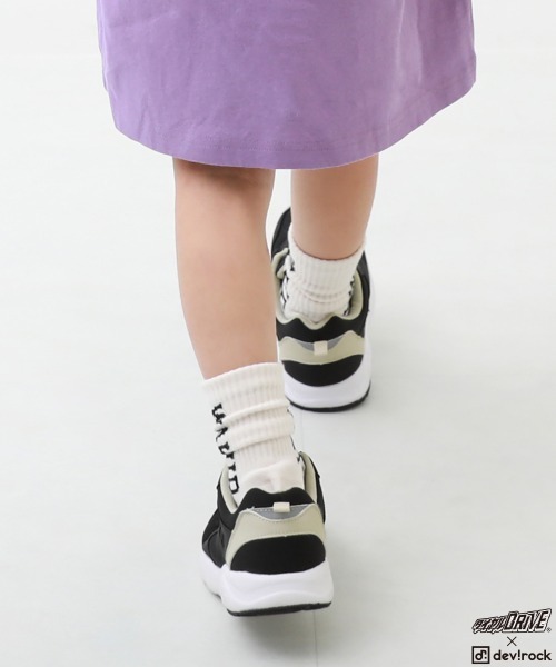 DIAL DRIVE（ダイヤルドライブ）の「ダイヤルドライブ×devirock スニーカー（スニーカー・キッズ・ベージュ/ブラック・16.0cm/21.0cm/22.0cm/19.0cm/20.0cm/17.0cm/23.0cm/18.0cm）」の22枚目の写真