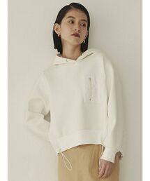 COTORICA | キルティング切替パーカー【セットアップ対応】(パーカー)