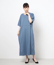 Editt by YECCA VECCA | ・AERO ICE? 5分袖カットワンピース＊(ワンピース)