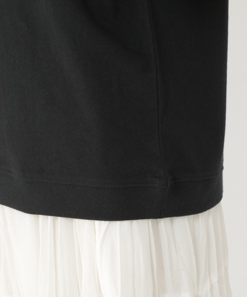 studio CLIP（スタディオクリップ）の「袖布帛プルオーバー（Tシャツ/カットソー・レディース・ベージュ/ブラック/ホワイト・MEDIUM/LARGE）」の12枚目の写真