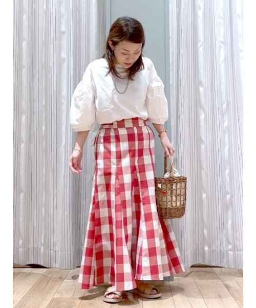 studio CLIP（スタディオクリップ）の「袖布帛プルオーバー（Tシャツ/カットソー・レディース・ベージュ/ブラック/ホワイト・MEDIUM/LARGE）」の19枚目の写真