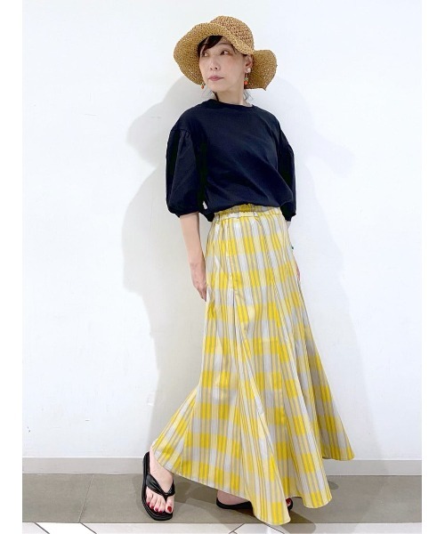 studio CLIP（スタディオクリップ）の「袖布帛プルオーバー（Tシャツ/カットソー・レディース・ベージュ/ブラック/ホワイト・MEDIUM/LARGE）」の18枚目の写真