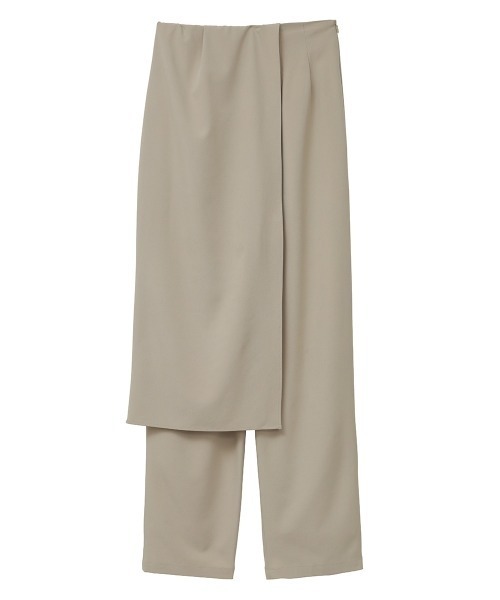 CLANE（クラネ）の「WRAP SKIRT LAYER PANTS（その他パンツ